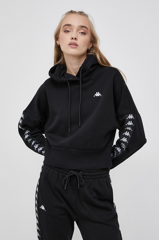 Кофта Kappa женская цвет чёрный меланж | ANSWEAR.ua