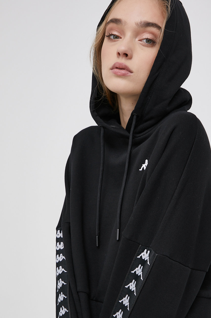 Кофта Kappa женская цвет чёрный меланж | ANSWEAR.ua