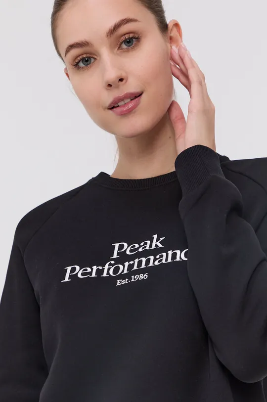 czarny Peak Performance Bluza