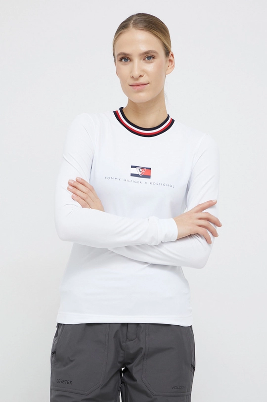 biały Rossignol Longsleeve Damski