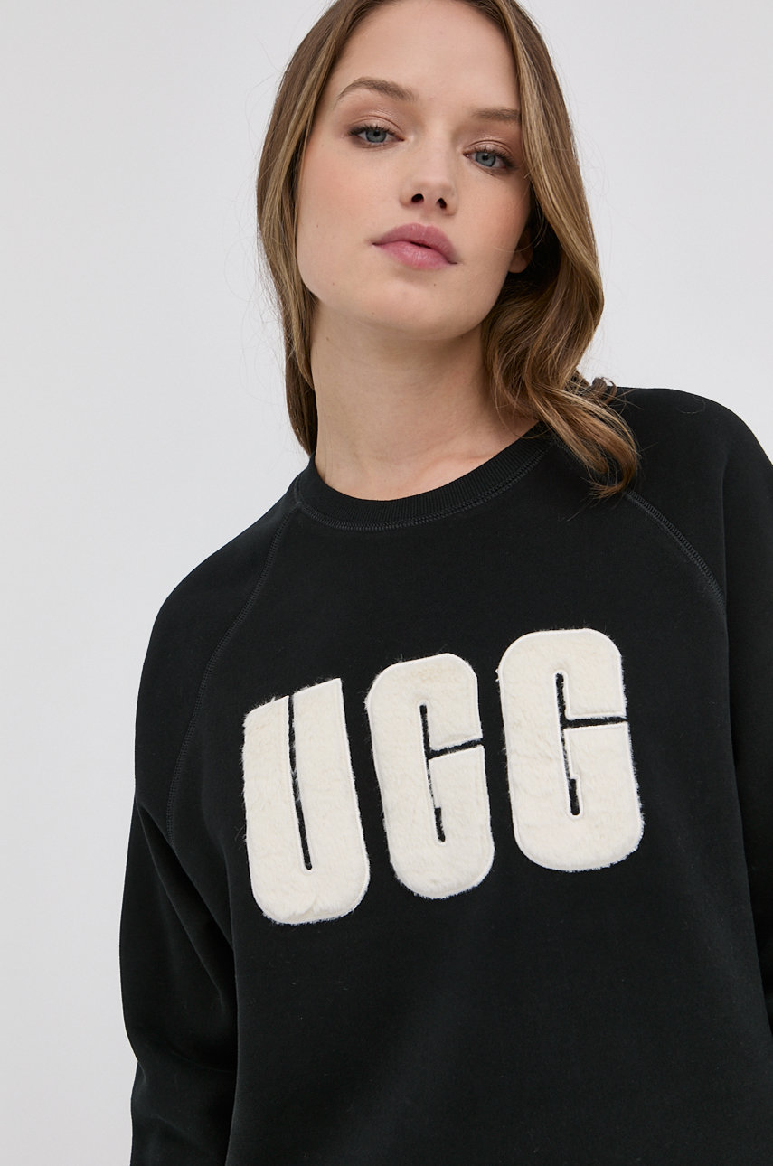 UGG sweatshirt women's black color buy on PRM