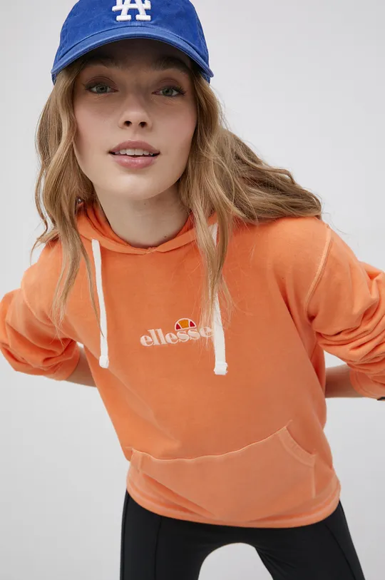 pomarańczowy Ellesse - Bluza bawełniana