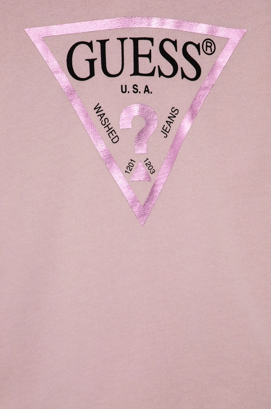 Guess Bluza bawełniana dziecięca 100 % Bawełna