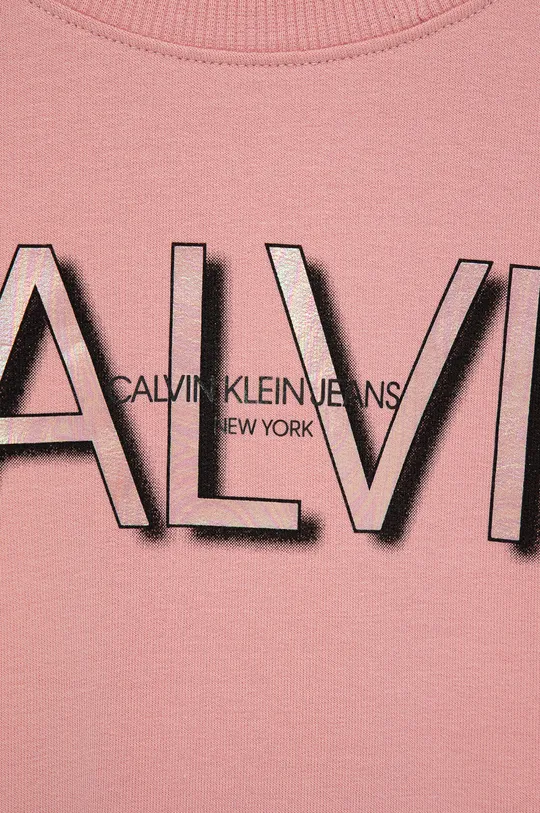 Calvin Klein Jeans Bluza dziecięca IG0IG01006.4890 64 % Bawełna, 4 % Elastan, 32 % Modal