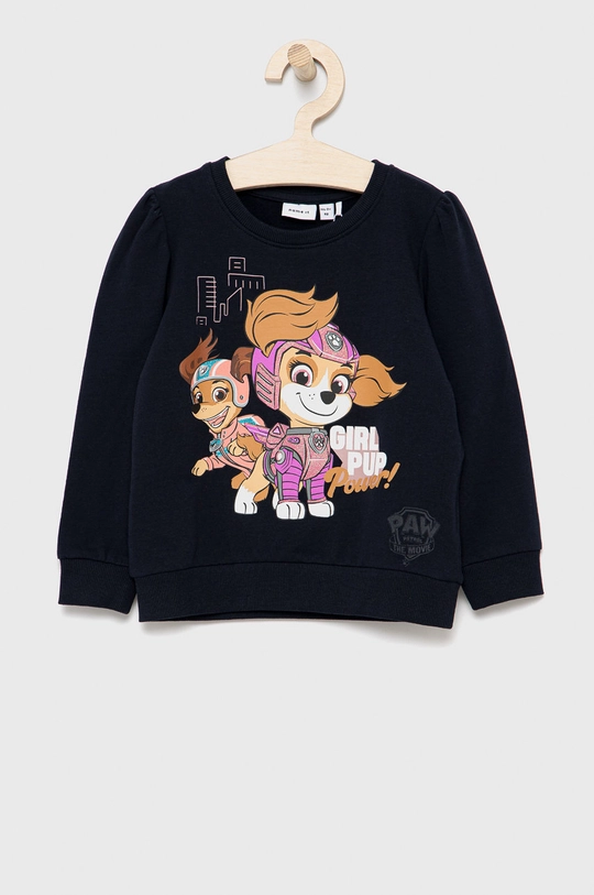 granatowy Name it Bluza dziecięca x Paw Patrol Dziewczęcy