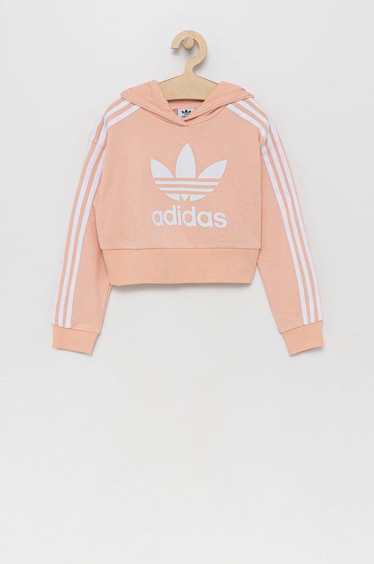 różowy adidas Originals Bluza dziecięca H32339 Dziewczęcy