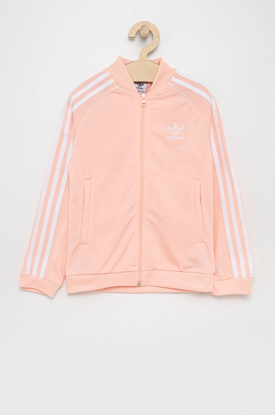 ružová Detská mikina adidas Originals H37864 Dievčenský