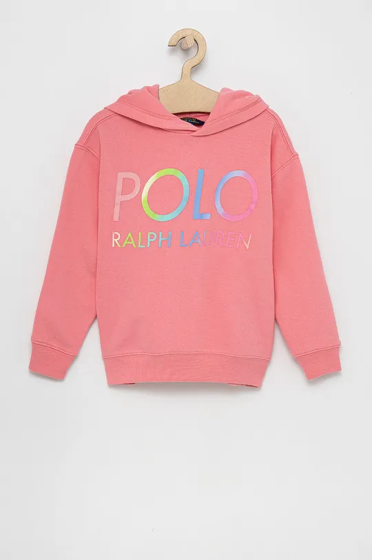 różowy Polo Ralph Lauren Bluza dziecięca 313841397001 Dziewczęcy