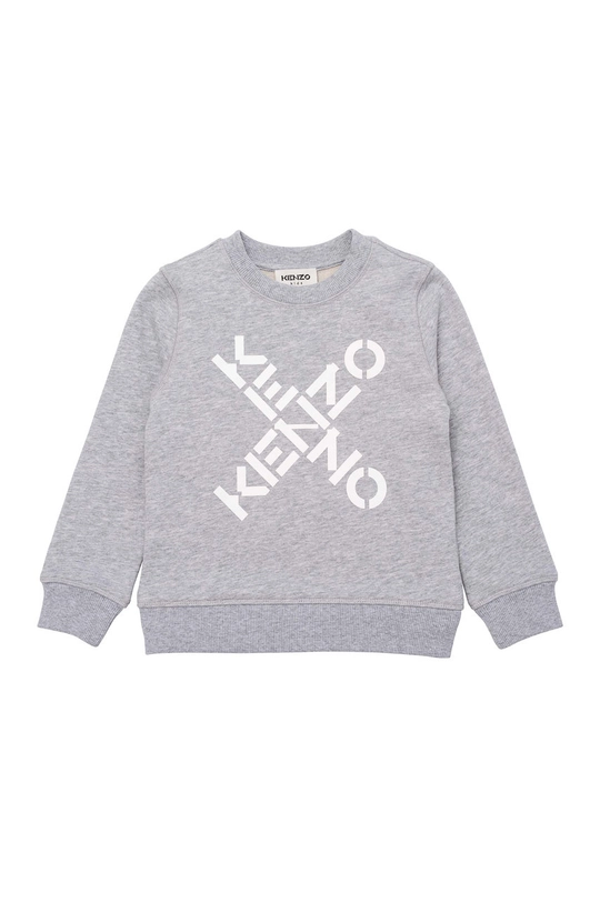 szürke Kenzo Kids gyerek melegítőfelső pamutból Lány