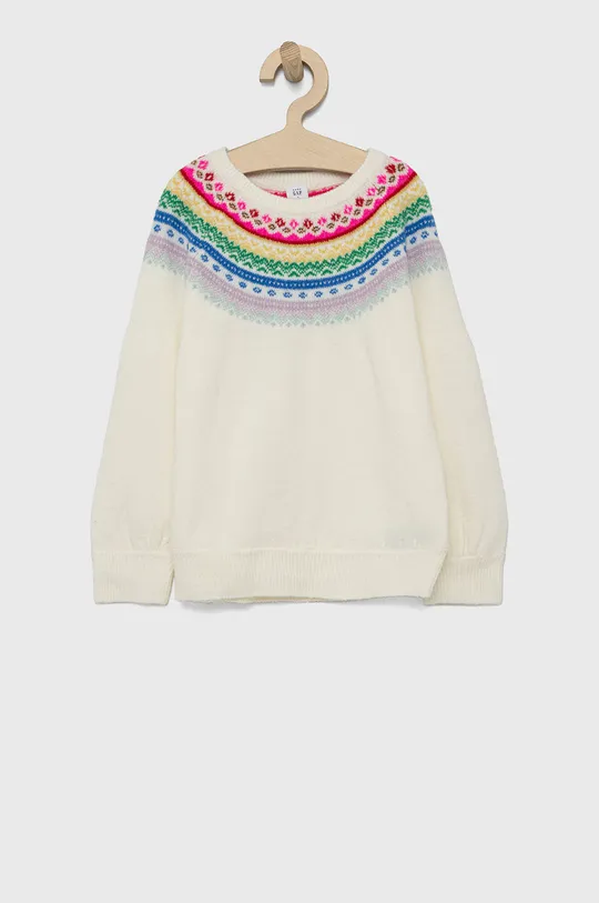 μπεζ GAP - Παιδικό πουλόβερ Για κορίτσια