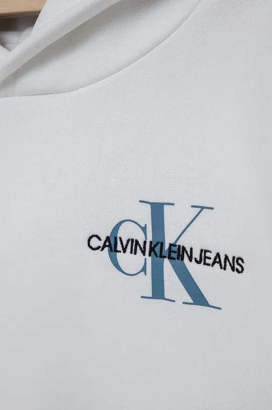 Calvin Klein Jeans Bluza bawełniana dziecięca IU0IU00164.4890 Materiał zasadniczy: 100 % Bawełna, Ściągacz: 98 % Bawełna, 2 % Elastan