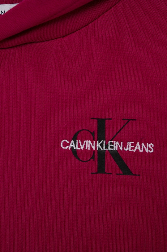 Detská bavlnená mikina Calvin Klein Jeans  Základná látka: 100% Bavlna Elastická manžeta: 98% Bavlna, 2% Elastan