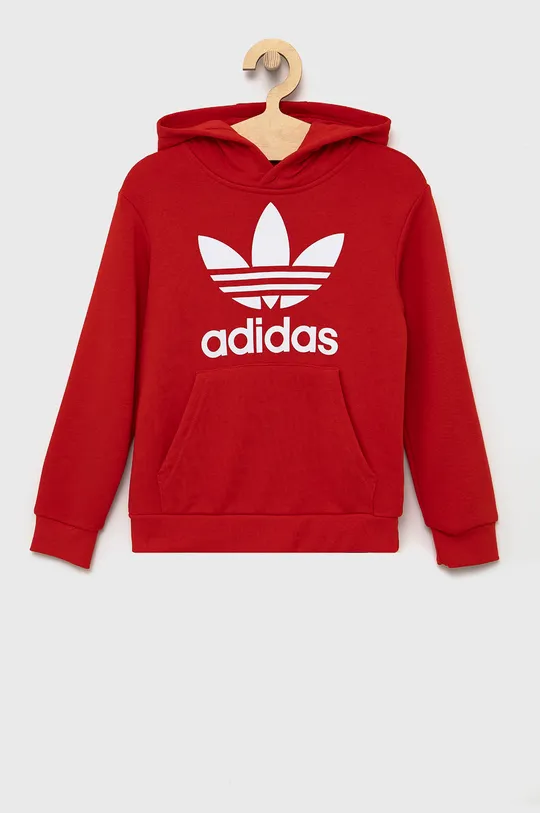 červená Detská mikina adidas Originals H37764 Detský