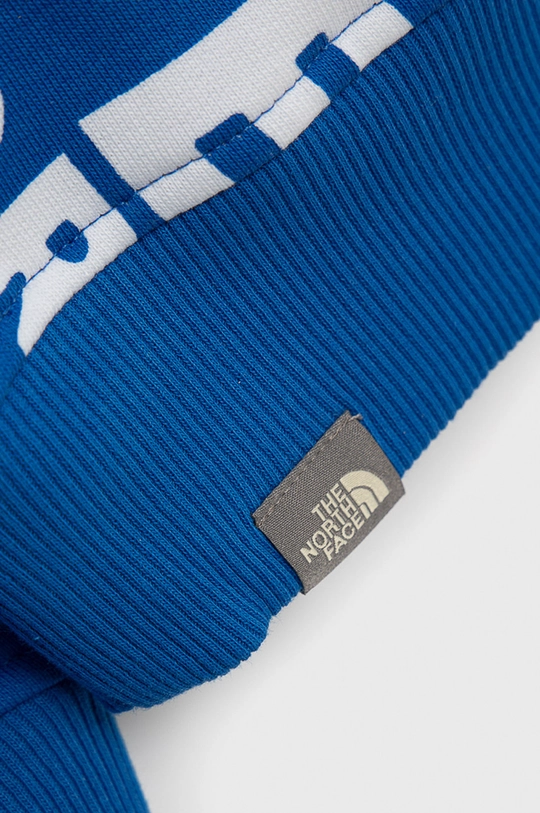 niebieski The North Face Bluza bawełniana dziecięca