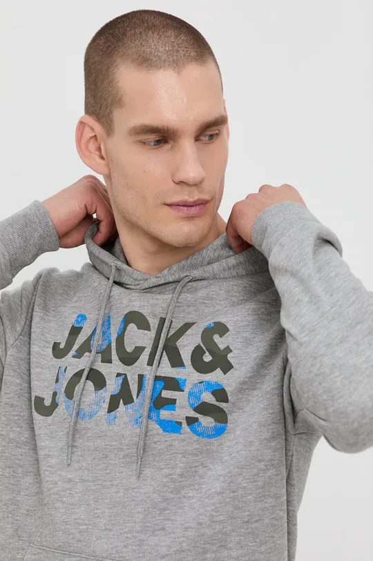 szary Jack & Jones Bluza
