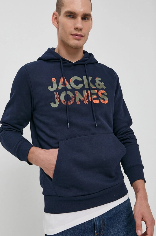 tmavomodrá Mikina Jack & Jones