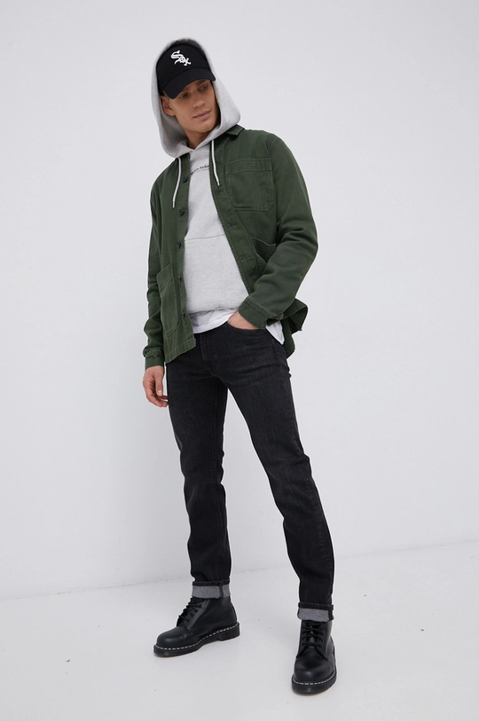 Premium by Jack&Jones Bluza bawełniana szary