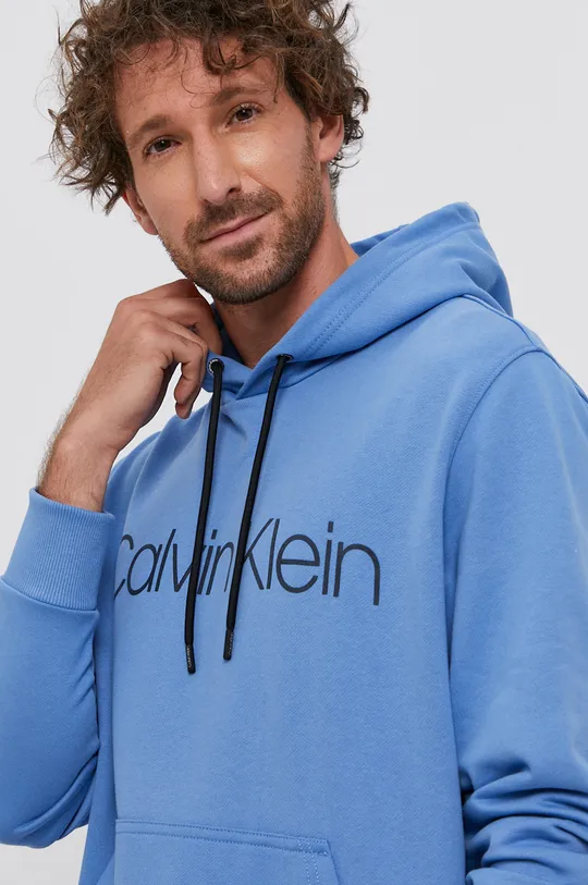 niebieski Calvin Klein - Bluza