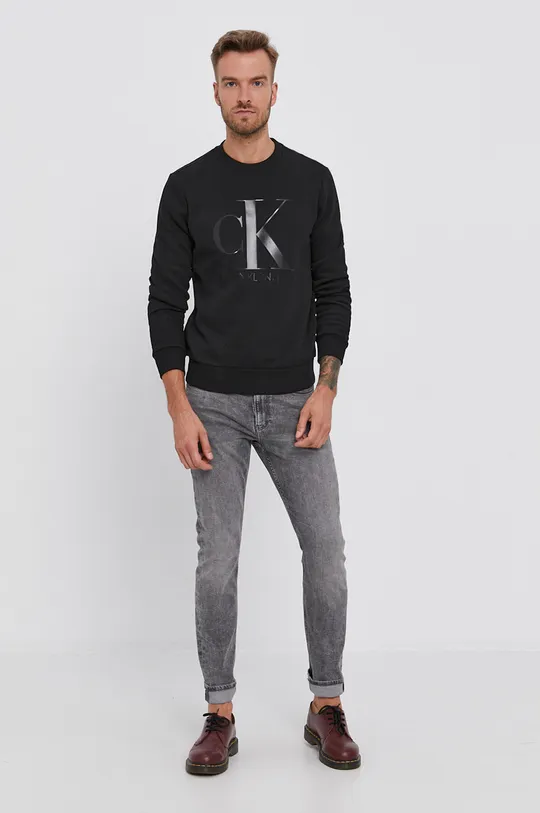 Calvin Klein Jeans Bluza J30J318177.4890 czarny