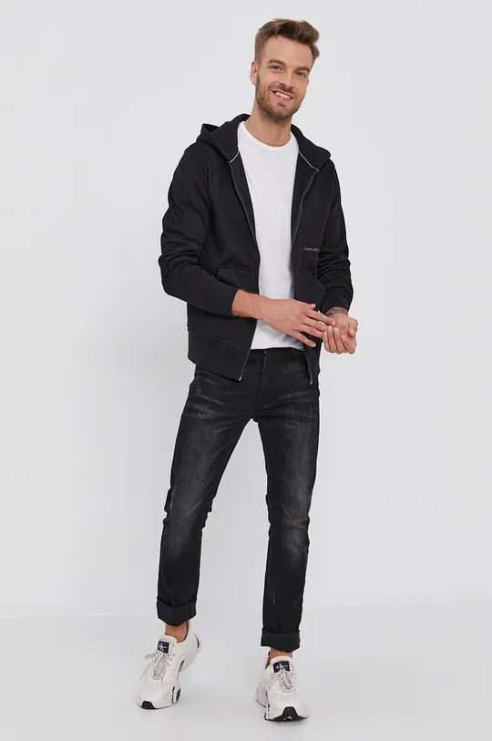 Calvin Klein Jeans felső fekete