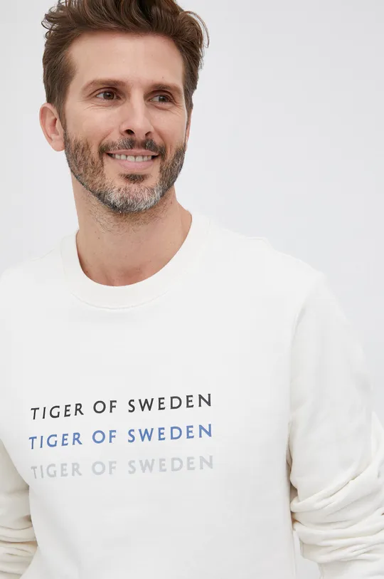 beżowy Tiger Of Sweden Bluza bawełniana