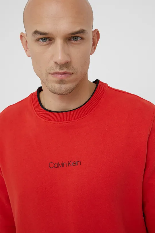 pomarańczowy Calvin Klein - Bluza bawełniana