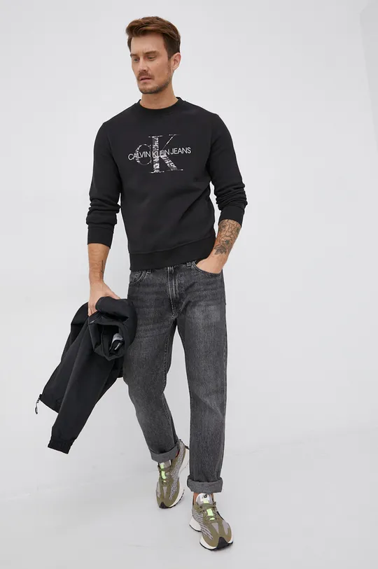 Calvin Klein Jeans Bluza J30J319365.4890 czarny