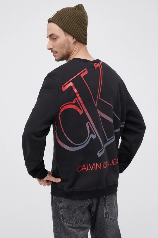 μαύρο Μπλούζα Calvin Klein Jeans Ανδρικά