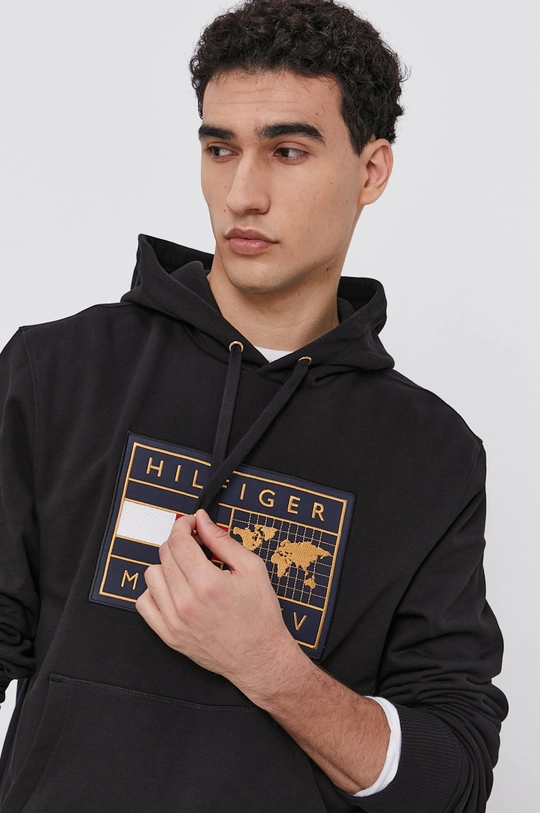 čierna Mikina Tommy Hilfiger