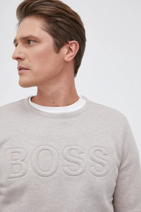 beżowy Boss Bluza 50460393