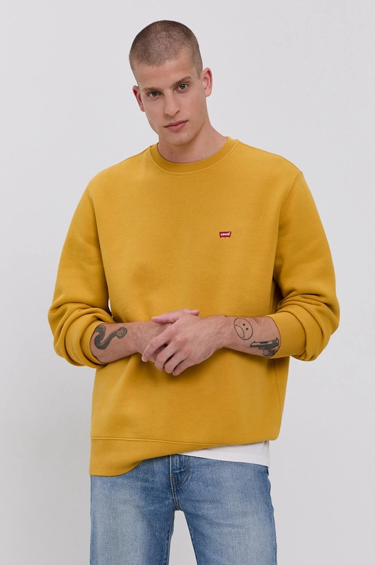 żółty Levi's Bluza Męski