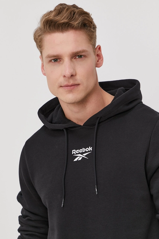 čierna Mikina Reebok GQ4212