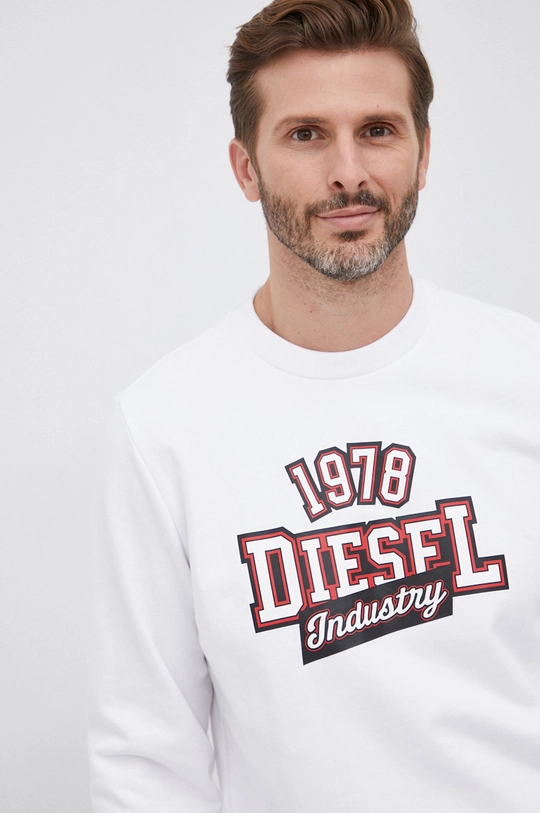 білий Кофта Diesel Чоловічий