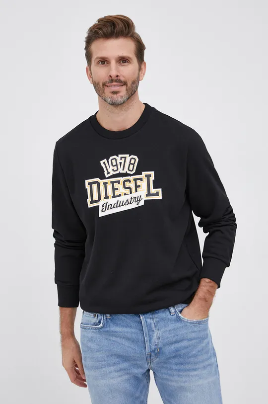 Diesel Bluza czarny