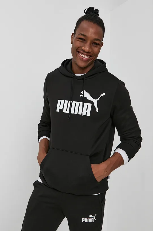 črna Bluza Puma Moški