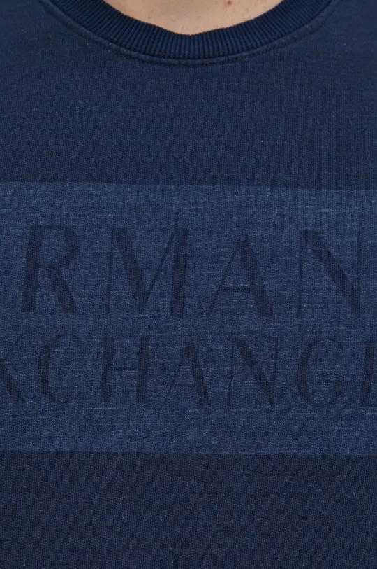 Βαμβακερή μπλούζα Armani Exchange Ανδρικά