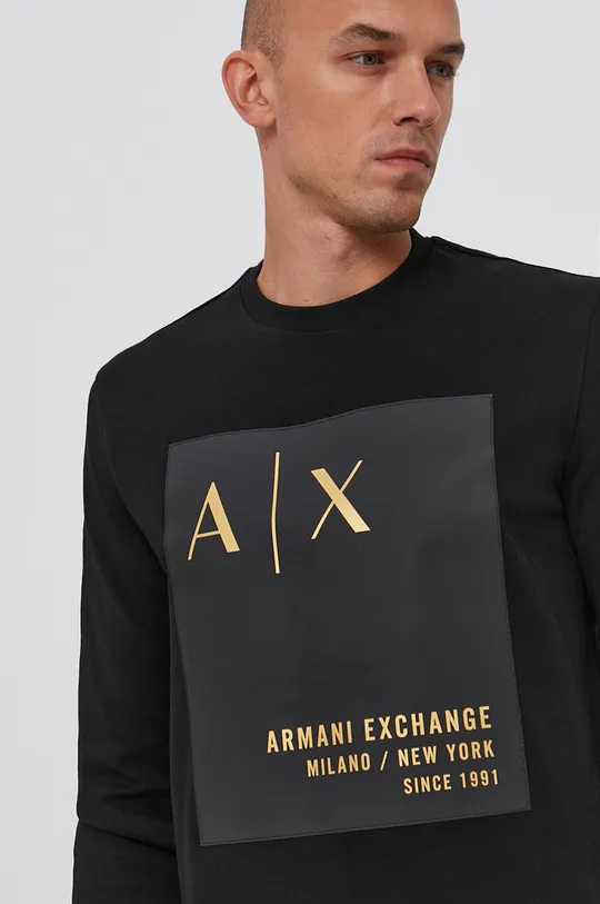 чорний Кофта Armani Exchange