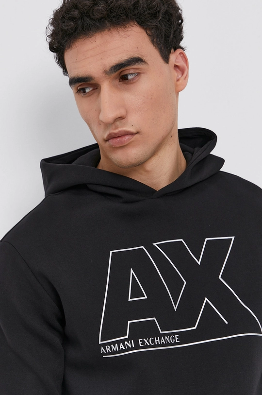 čierna Mikina Armani Exchange Pánsky