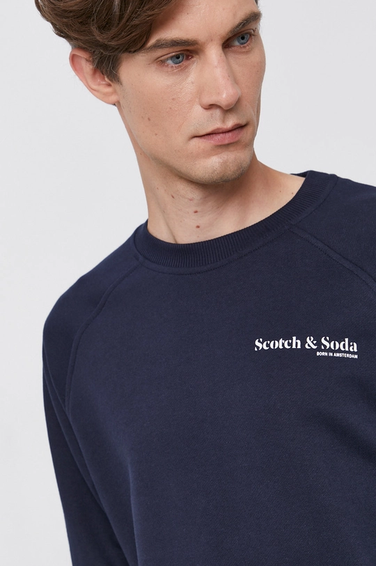 тёмно-синий Хлопковая кофта Scotch & Soda