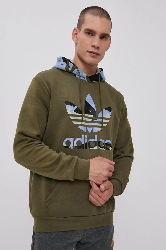 zelena Dukserica adidas Originals