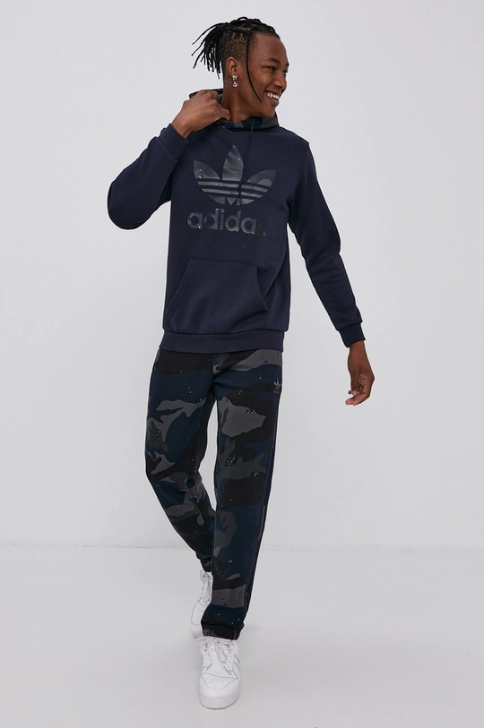 mornarsko plava Dukserica adidas Originals