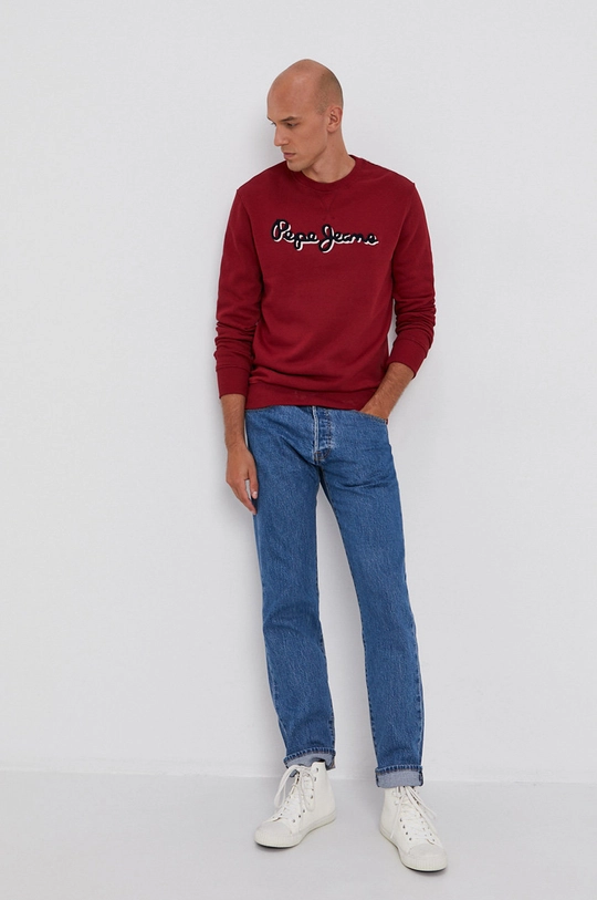 Кофта Pepe Jeans красный