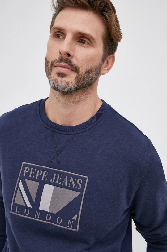 tmavomodrá Mikina Pepe Jeans