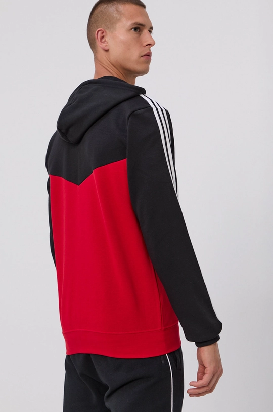 Mikina adidas Performance GR3897  Základná látka: 70% Bavlna, 30% Recyklovaný polyester Podšívka kapucne : 100% Bavlna Elastická manžeta: 95% Bavlna, 5% Elastan