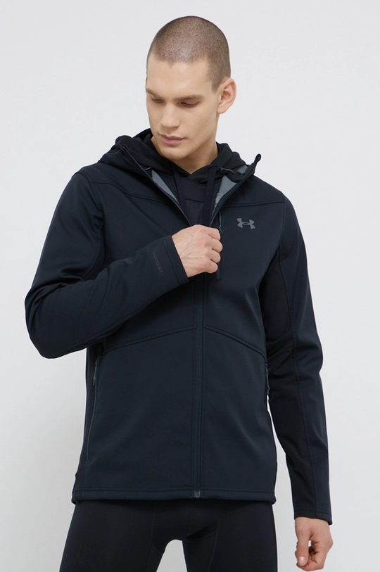 μαύρο Μπουφάν Under Armour Ανδρικά