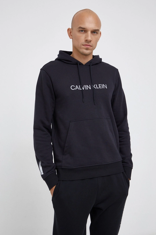 Μπλούζα Calvin Klein Performance μαύρο