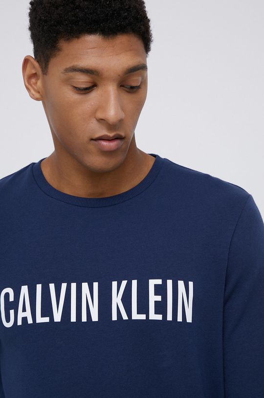 Calvin Klein Underwear Longsleeve piżamowy granatowy