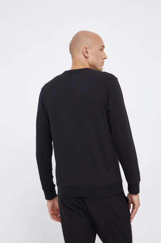 Gornji dio pidžame - majica dugih rukava Calvin Klein Underwear crna