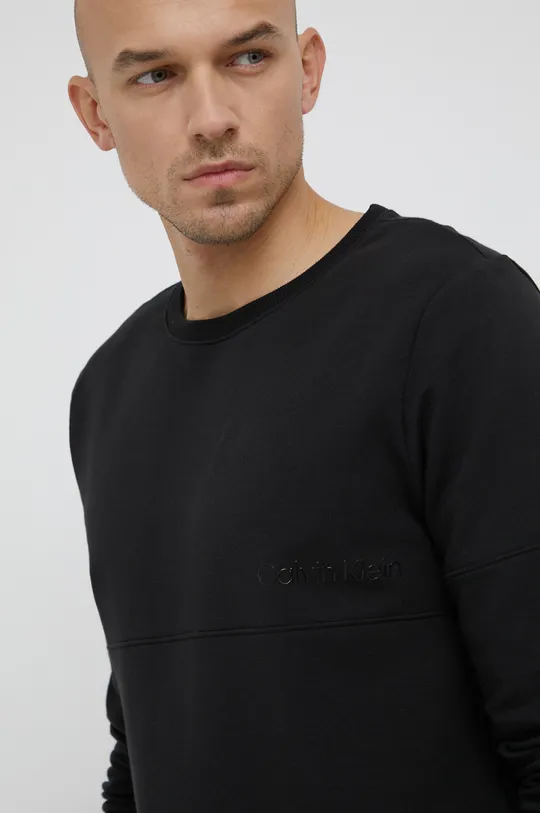 μαύρο Μπλούζα πιτζάμας Calvin Klein Underwear Ανδρικά