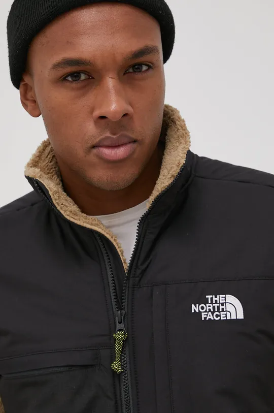 beżowy The North Face Bluza